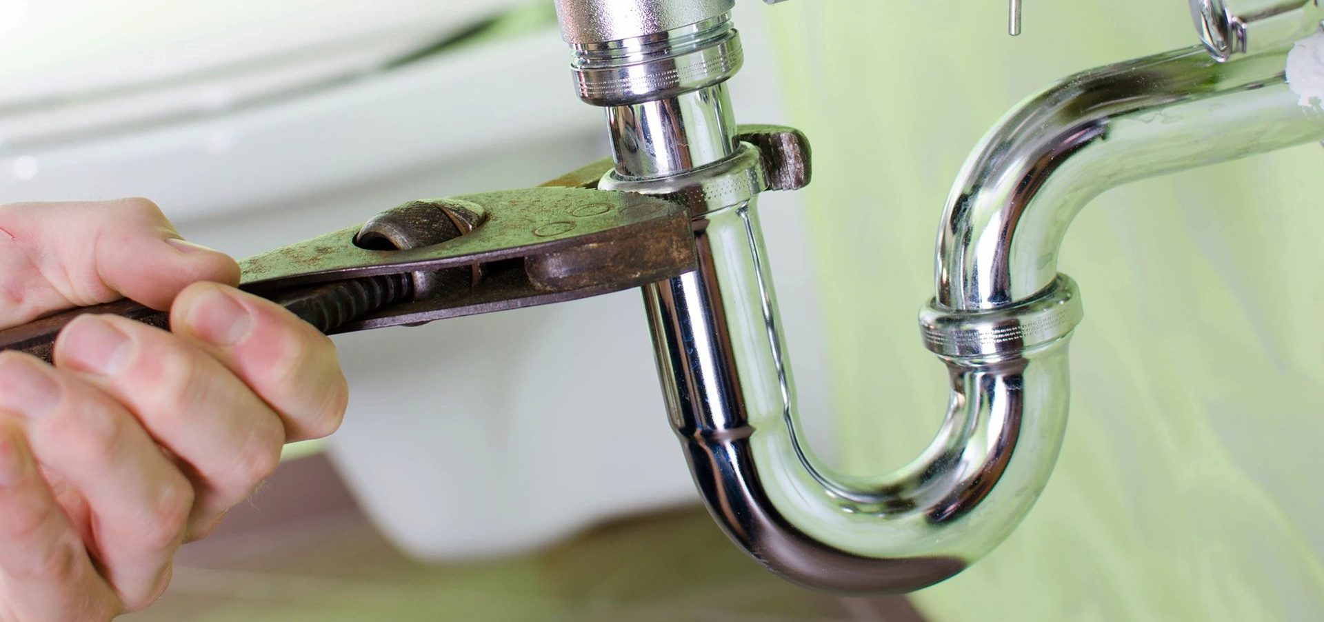 A close up of the faucet on a sink
